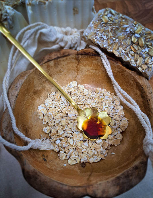 Oatmeal Vanilla Shea Butter Bar Soap