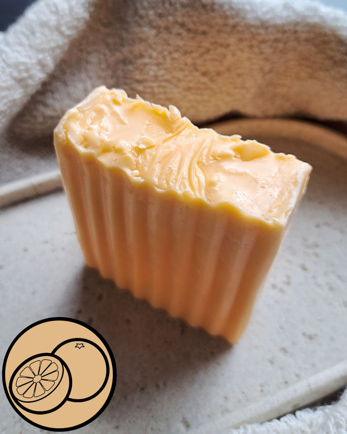 Orange, Peony & Sandalwood Soap Bar
