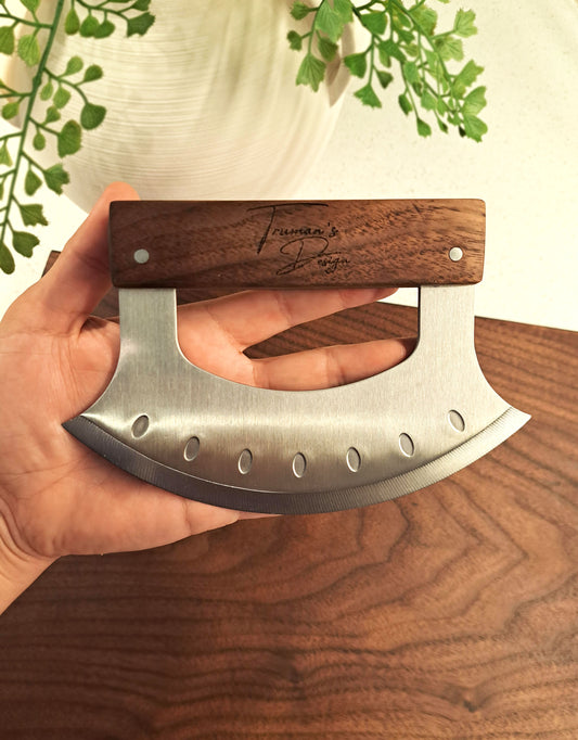 Walnut Cutting Board & Rocker Set