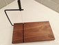 Walnut Cheese Board with Cutter