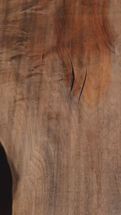 Custom Live Edge Maple Coffee Table